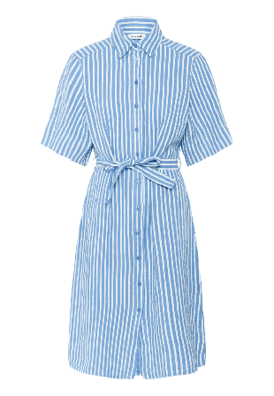 Soaked In Luxury SLAuran Shirt Dress SS Klänningar Dam Blå XS/S