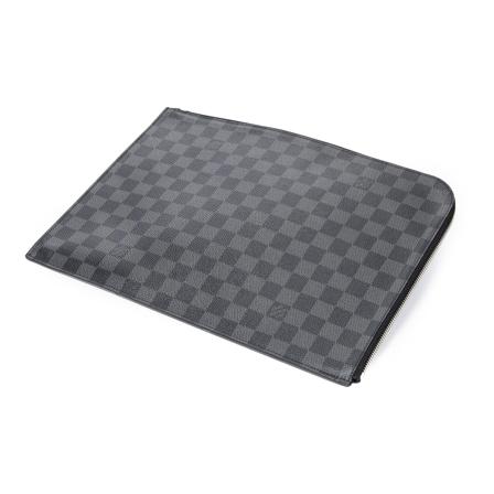 Louis Vuitton Vintage Pochette Jour PM Grå, Dame Vintage Tasker, Størrelse: ONE Size