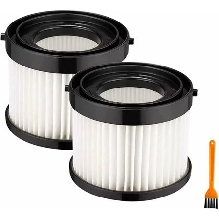 Reservefilter til Milwaukee 49-90-0160 Casa, udskiftningsfilter til 0882-20 kompakt støvsugertilbehør med rengøringsbørste
