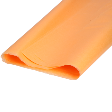 Vaxet silkepapir ark persika 5