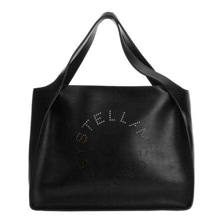 Stella McCartney Stella Logo Tote Tas , Zwart , Dames , Maat: ONE Size Shoppers
