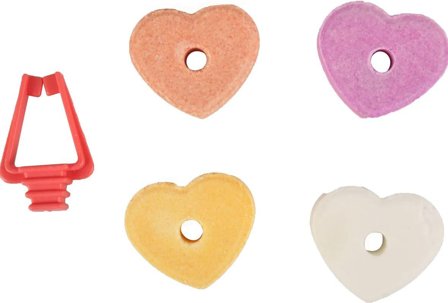 Kalsiumhjerter til Gnager - 4stk