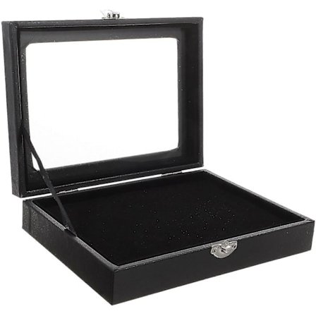Pins Display Case Brosje Oppbevaringsboks Medalje Display Case Multi Purpose Organizer