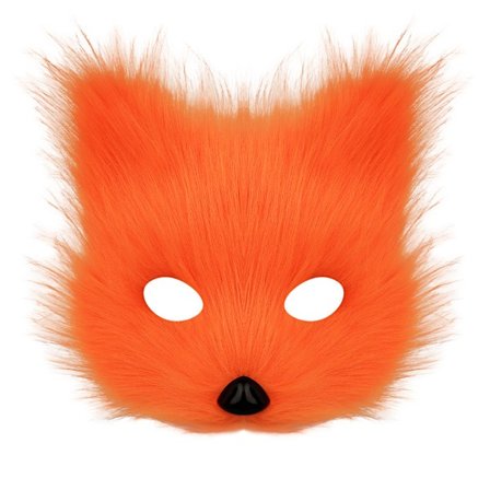 Halloween-kostume simulation rævemaske handsker plys rævehale håndlavet dyrehales kostume rekvisitter tilbehør