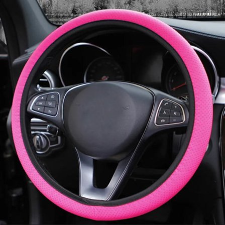 ()38CM Four Seasons Universal Car Wheel Steering Cover Sandwich Tyg Andas Elestic Rat Protection