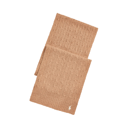 Polo Ralph Lauren Classic Scarf Halsdukar & scarves Dam Beige ONESIZE