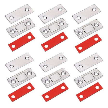 Ultratynn Magnetisk Skapdørlukking Skyvedørfeste Kjøkkenskap Garderobeskap Lukker