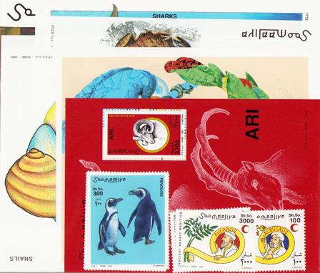 Somalia - 10 forskellige frimærker - Postfrisk