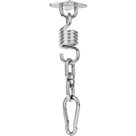 Rostfritt Stål Kraftig Träbalk Hängare 200kg Kapacitet Perfekt för Hängande Stol Hängmatta Hängande Stol