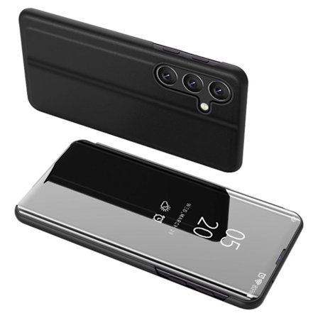 Samsung Galaxy A15 4G telefonfodral med stativ - Svart