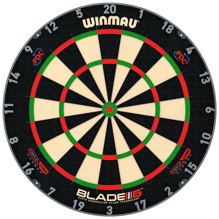 Winmau Blade 6 Triple Core Dartboard - Official PDC World Championship Board