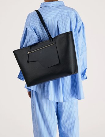 ATP Atelier Eraclea Black Grained Calf/Vacchetta - Black - ONE SIZE