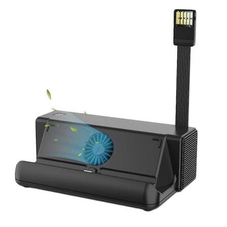 Dockingstation til /OLED TV USB-C Spilkortopbevaring med USB2.0x2+USB3.0+PD Hurtig Opladning+Køling