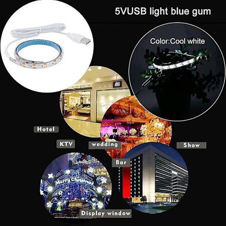 50cm DC5V USB Vattentät LED SMD3528 TV Bakgrundsbelysning