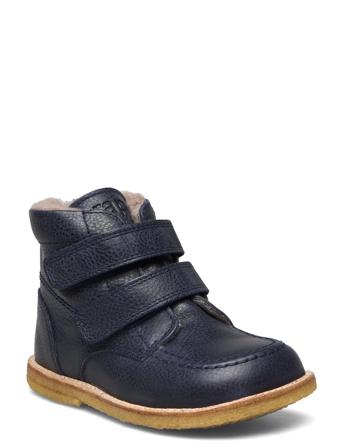 Hand Made Low Boot Navy Arauto RAP