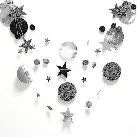 Dekorationssæt til fester, hængende vimpler til børneværelse, første fødselsdag, bryllup, forlovelse - 26