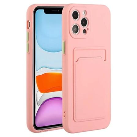 iPhone 15 Pro Mobilskal Kickstand Slim - Ljusblå