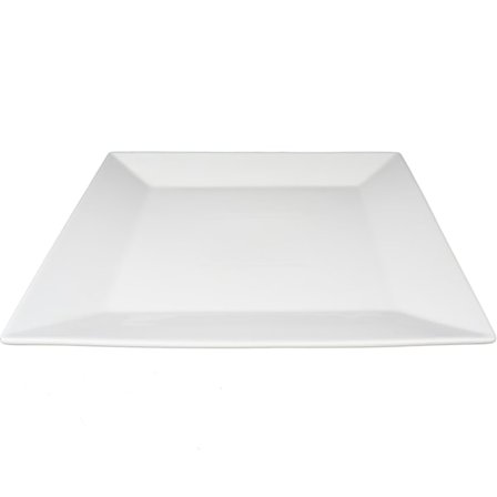 Suurempi perinteinen posliinilautanen neliö - 4 pakettia