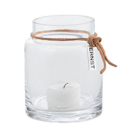 ERNST Lykta för värmeljus, 5x8 cm Ljus & ljusstakar #74CCC7 D5 H8