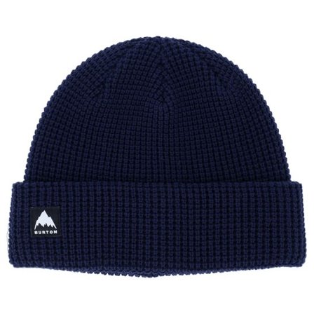 Burton - Blå cuff Beanie - Recycled Waffle Beanie Dress Blue Cuff @ Hatstore