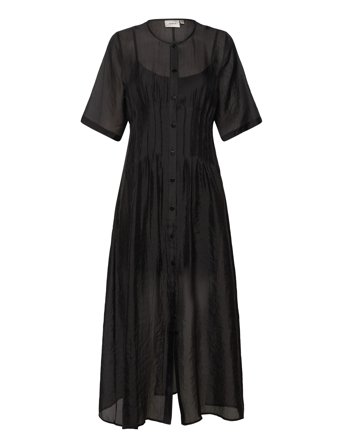 Gztrudi Ss Dress Black Gestuz