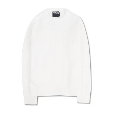 Versace Jeans Couture Sweatshirt , Wit , Heren , Maat: M