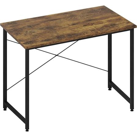 Rootz-tietokonep yt - PC-p yt - Toimistop yt - E1 Puumateriaali - 100cm x 75cm x 50cm - Ruosteenkest v t metalliputket - Tilava p yt levy - Vakaa r