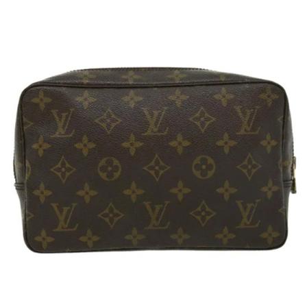 Louis Vuitton Vintage, Pre-owned Canvas louis-vuitton-bags Bruin, Dames, Maat:ONE Size
