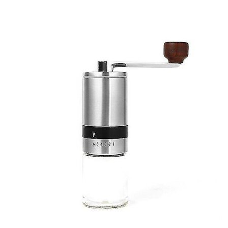Manuell Espressokvarn i Rostfritt Stål