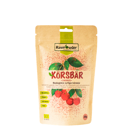 Rawpowder Ekologiska Körsbär 200 g