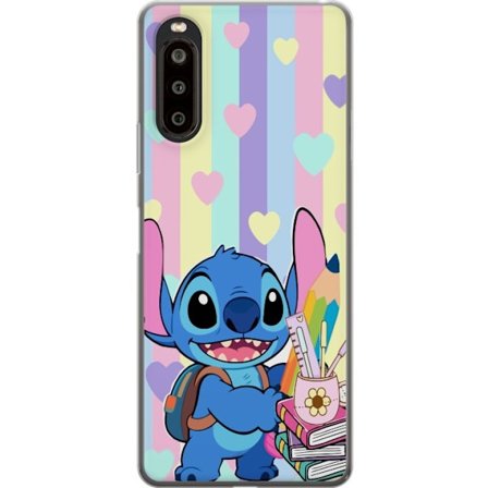 Kompatibel Mobilcover til Sony Xperia 10 II BMW M4 i neonlime driftstil med graffiti og bygaderacerfølelse