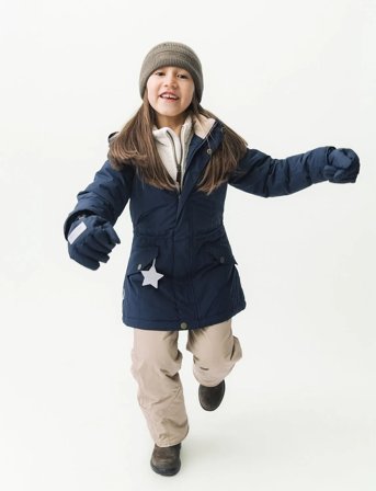 MINI A TURE Matvelaja Winter Jacket. Grs - Navy - 122
