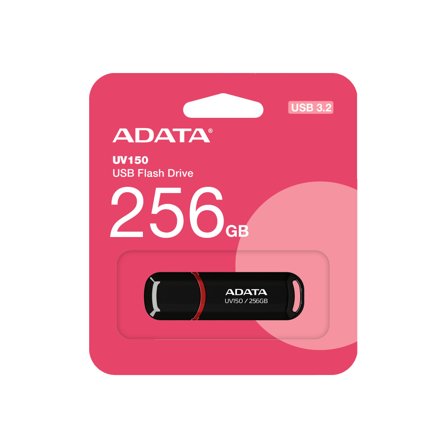 ADATA AUV150-256G-RBK UV150 256GB Red/Black
