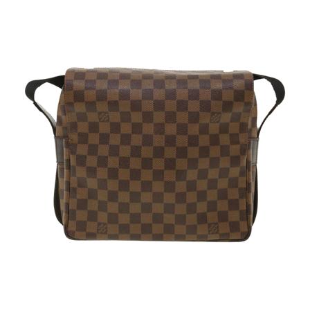 Louis Vuitton Vintage Louis Vuitton Naviglio , Bruin , Dames , Maat: ONE Size Vintage Tassen
