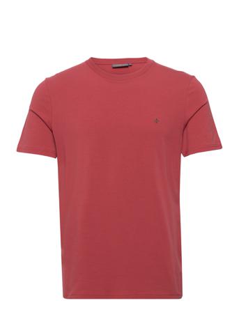James Tee T-shirts Short-sleeved Rød Morris