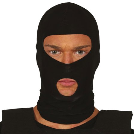 Hiihtomaski Balaclava Musta