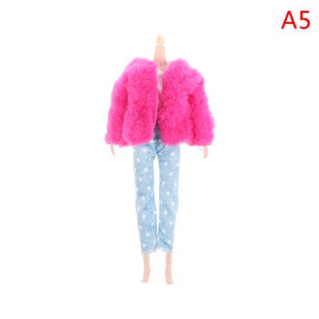5 Artiklar Kläder För Game Wear Outfit Toppar Byxor 30cm Miniatyr