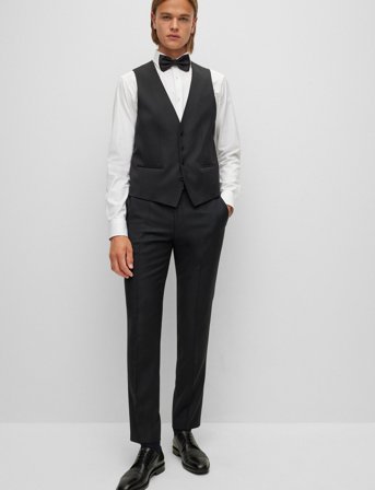 BOSS H-Huge-Vest-B1 - Black - 52