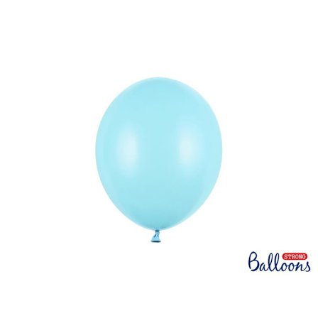 Pastel Ljus Blå Ballonger | 10st Starka Ballonger 23cm, Ljus Blå