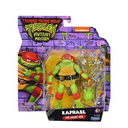 Turtles Mutant Mayhem Figur Raphael, 12 cm