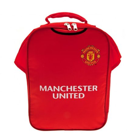 Manchester United FC Kit Lunch Bag One Size Röd