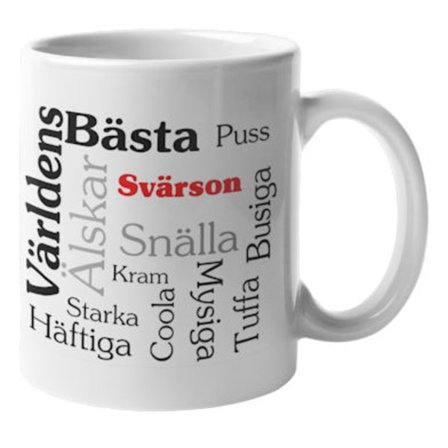 Mugg - Världens bästa svärson