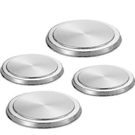 4 st Rostfria Spisskydd Hällskydd Spisplatta Skydd Kit Set Redskap 17/21cm Kök A HA
