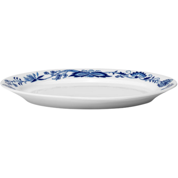 Oval tallrik G. Benedikt Princip Cibulak 24cm