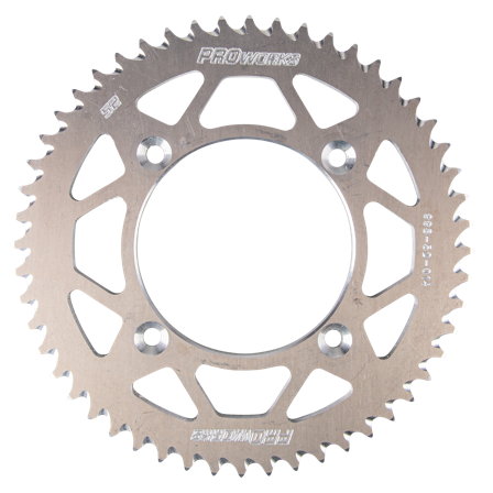 Corona Proworks Aluminio Plateada - Suzuki RM 80 1982-2001