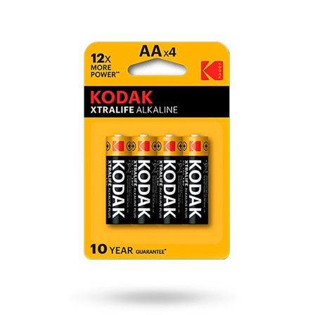 Kodak Xtralife AA Battery 4-pack