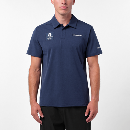 Salomon - T-Shirts Gold Icon Polo M - Naval Academy