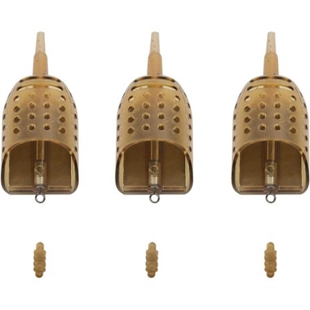 Pellet Feeder Inline Pellet Feeder Maddike Feedere til Karpefiskeri Grov 30g