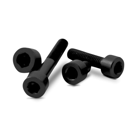 Valter Moto Screw Cylinder Head M8 Black