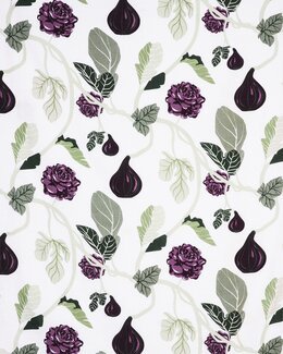 Metrikangas kuviollinen Disa Syreeninliila